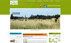 impression d'écran du site http://mairie-fayauxloges.fr/