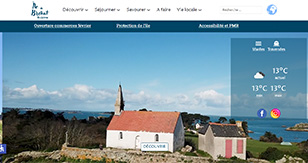 image représentant le site brehat-infos.fr/