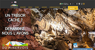 impression d'écran du site https://www.minervois-caroux.com/fr/